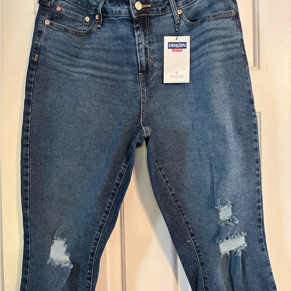 Levi's Women's Dark Blue Boyfriend Jeans